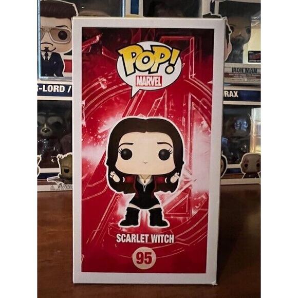 Funko Pop Marvel Scarlet Witch #95 Avengers Age of Ultron - Picture 4 of 9